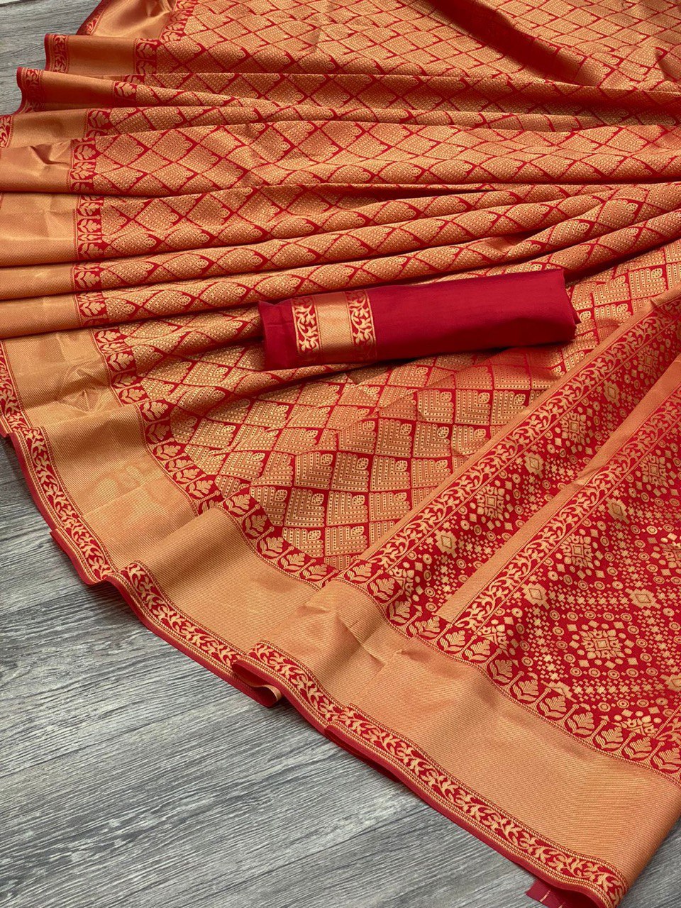 assam soft silk saree