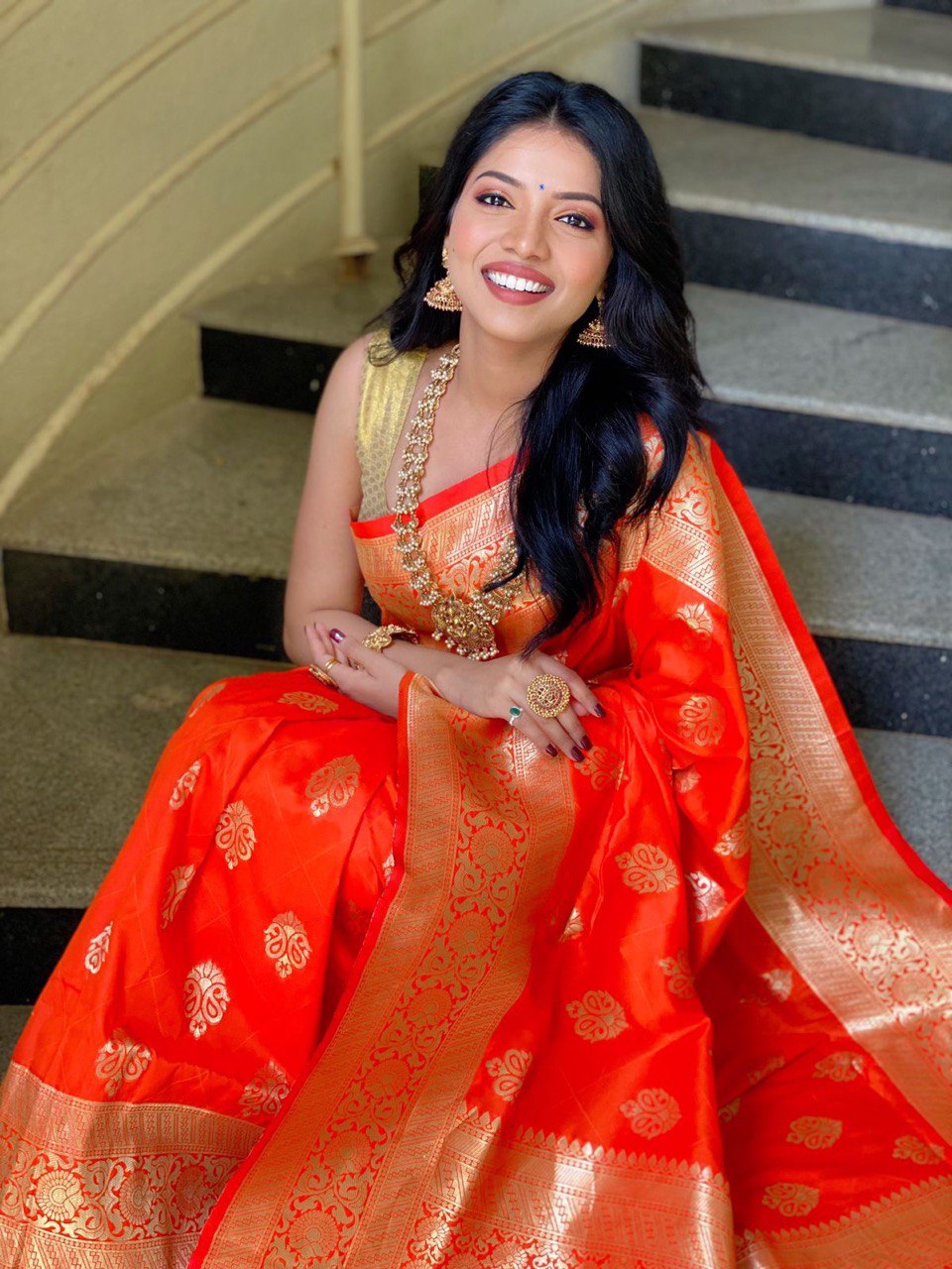 zari weaving saree for wedding
