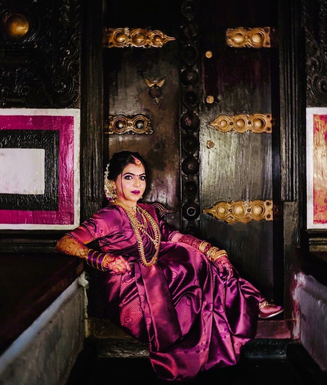 Orchid Jacquard Design Banarasi Soft Silk Saree
