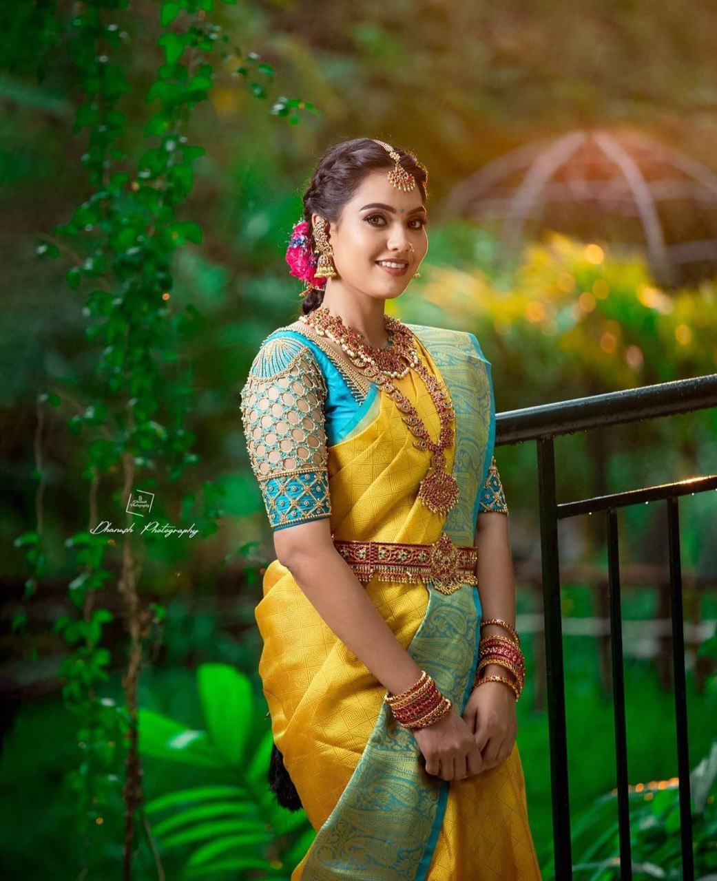 Elegant Yellow Banarasi Soft Silk Jacquard Saree for Weddings