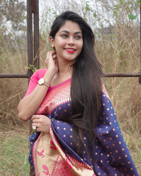 banarasi printed saree