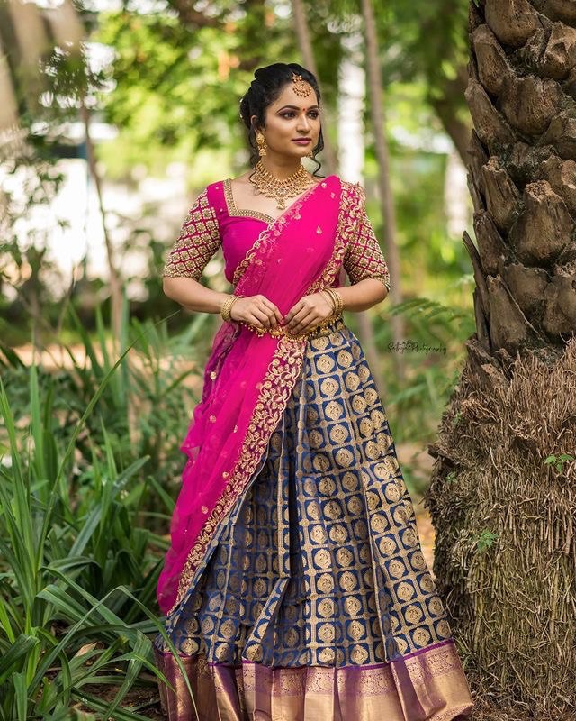 Embroidery Kanjivaram Pure Zari Silk Saree with Blouse