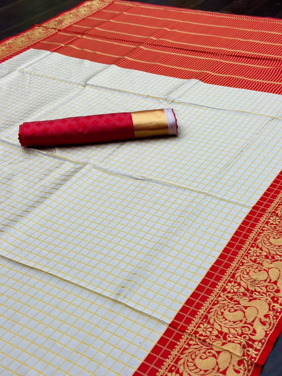 jacquard soft silk saree for wedding