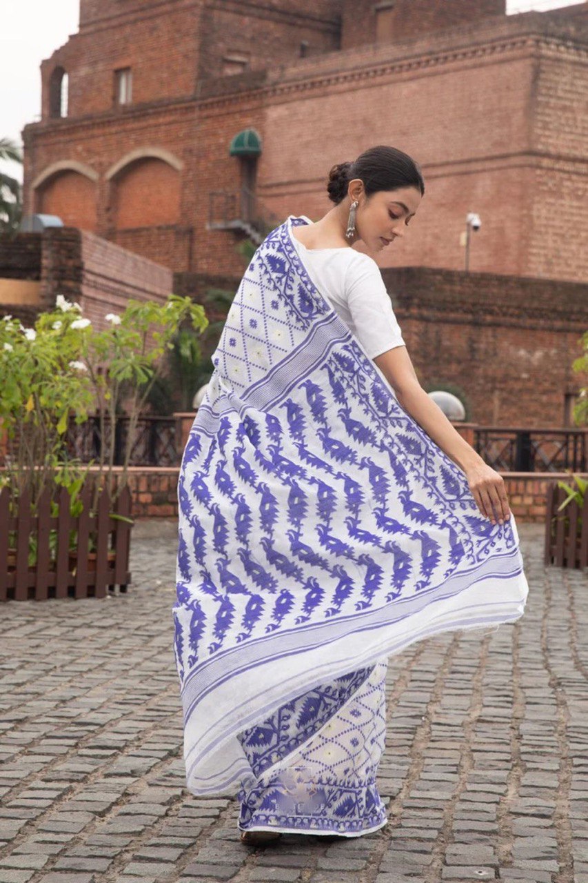 pure cotton saree for women