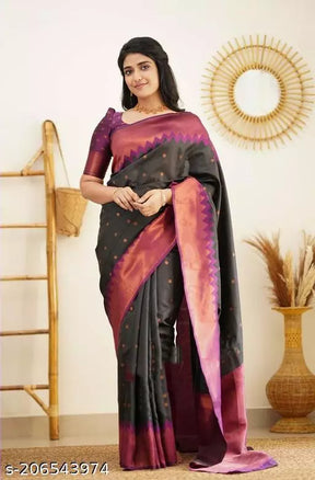 litchi silk saree for women